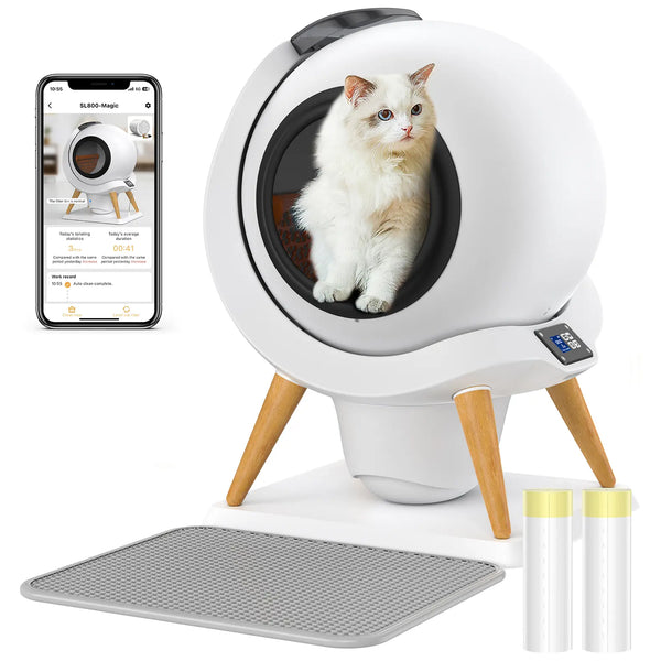 HONEYGUARDIAN Automatic Cat Litter Box