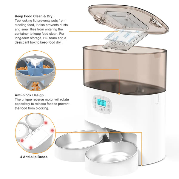 HONEYGUARDIAN 6L Pet Feeder