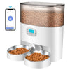 HONEYGUARDIAN 2.4G WiFi 6L Smart Cat Feeder For 2 Cats - Honey Guardian