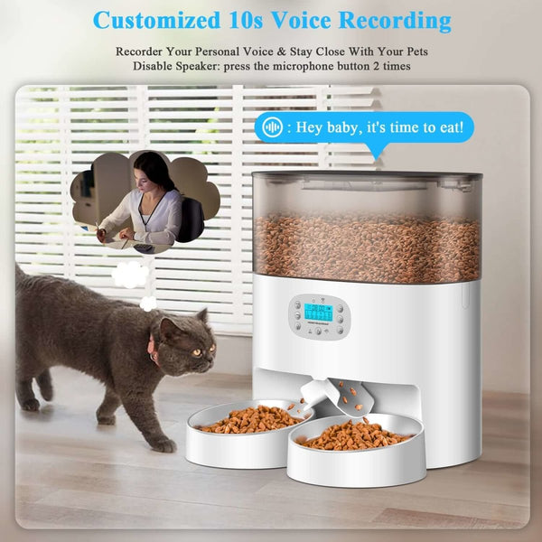 HONEYGUARDIAN 6L Smart Cat Feeder